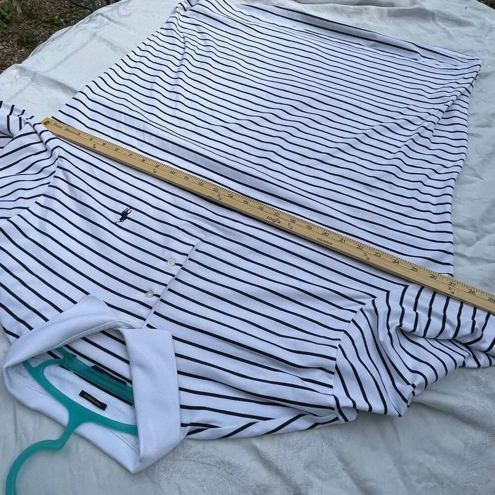 Polo Golf Ralph Lauren size XXL striped polo.